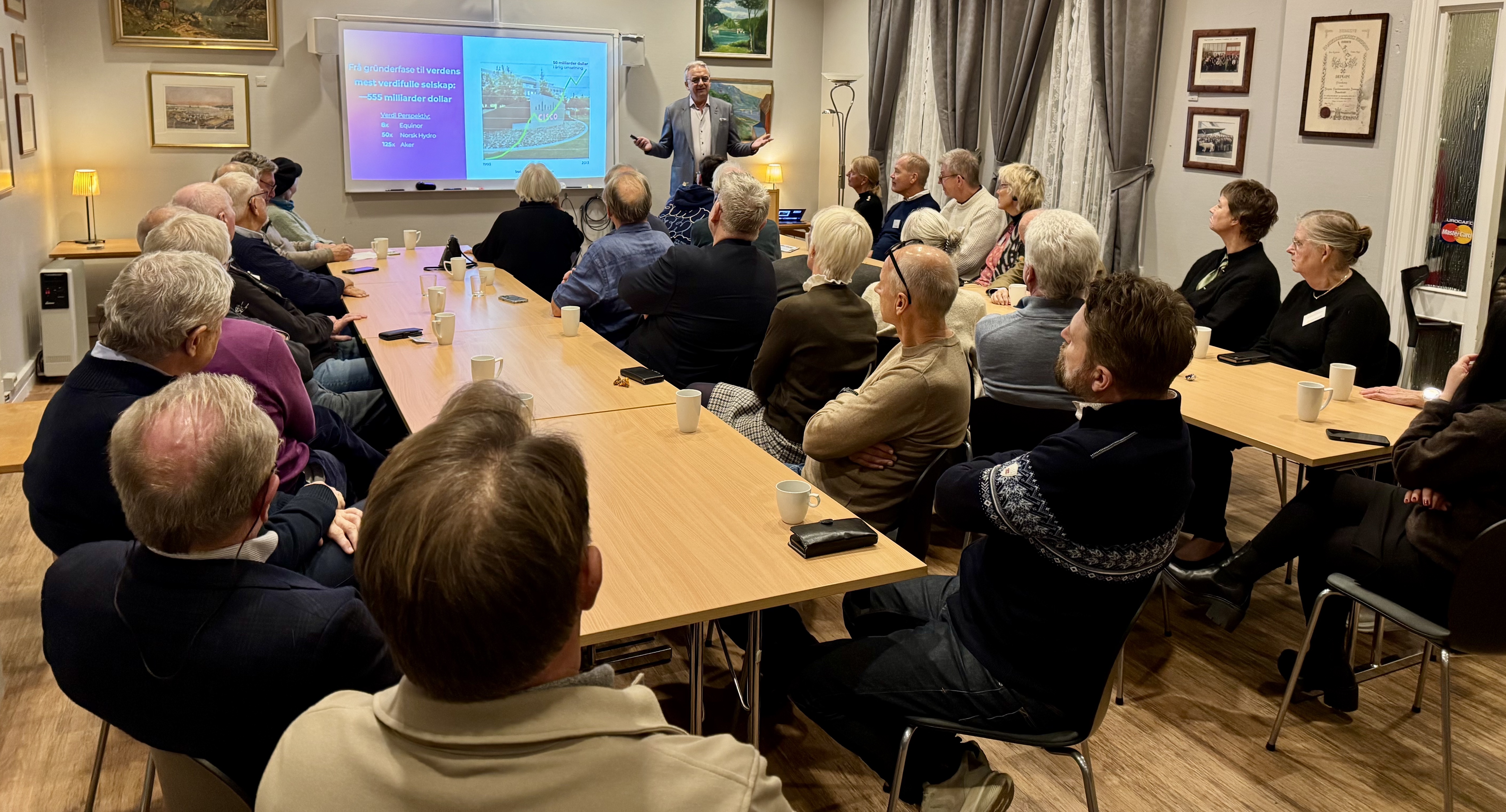 MasterClass presentation for Bergen Rotaryklubb